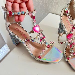 Betsy Johnson Barbie pink heels